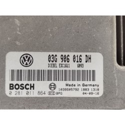 Recambio de centralita motor uce para seat altea (5p1) 1.9 tdi referencia OEM IAM 03G906016DH 0281011864 