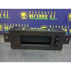 Recambio de pantalla multifuncion para opel corsa c club referencia OEM IAM 009164455  