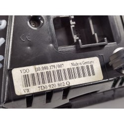 Recambio de cuadro instrumentos para volkswagen transporter t4 furgoneta (70a, 70h, 7da, 7dh) 2.5 tdi referencia OEM IAM 7D09208