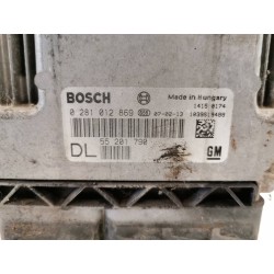 Recambio de centralita motor uce para opel vectra c berlina elegance referencia OEM IAM 0281012869 55201790 