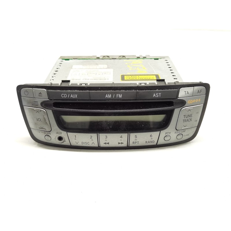 Recambio de sistema audio / radio cd para toyota aygo (kgb/wnb) referencia OEM IAM 861200H010 CQMS0570LC Recambio de sistema audio / radio cd para toyota aygo (kgb/wnb) referencia OEM IAM 861200H010 CQMS0570LC