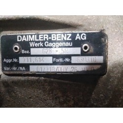 Recambio de caja cambios para mercedes sprinter (w901,w903) combi referencia OEM IAM 711614  