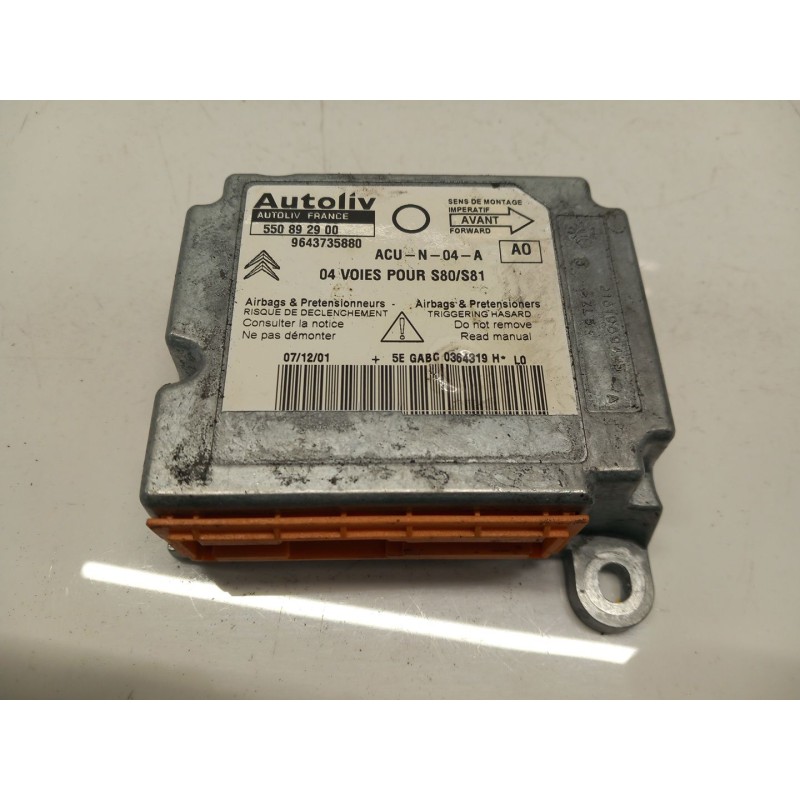 Airbag control unit CITROEN Saxo (S0, S1) | Becerril Scrap Yard Airbag control unit CITROEN Saxo (S0, S1) | Becerril Scrap Yard