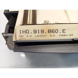 Recambio de cuadro instrumentos para volkswagen golf iii (1h1) 1.9 d referencia OEM IAM 1H0919860E  