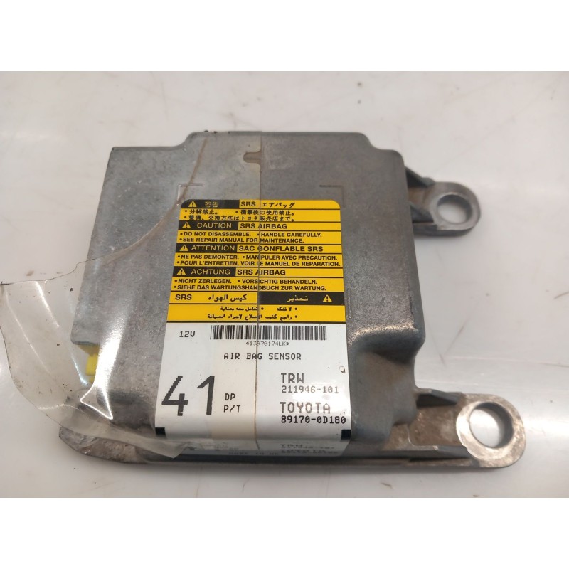 Airbag control unit Toyota Yaris (KSP9/SCP9/NLP9) | Becerril Scrap Yard Airbag control unit Toyota Yaris (KSP9/SCP9/NLP9) | Becerril Scrap Yard