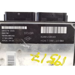 Recambio de centralita motor uce para renault kangoo express (fc0/1_) d 65 1.9 (fc0e, fc02, fc0j, fc0n) referencia OEM IAM 82001