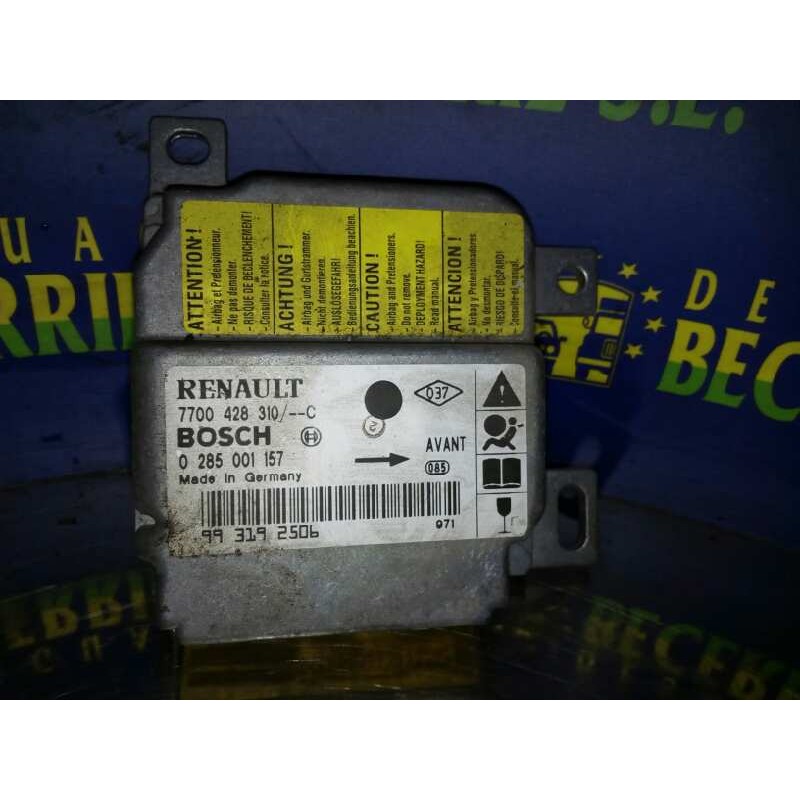 Recambio de centralita airbag para renault clio i fase i+ii (b/c57) 1.9 d rn referencia OEM IAM 7700428310C 0285001157 Recambio de centralita airbag para renault clio i fase i+ii (b/c57) 1.9 d rn referencia OEM IAM 7700428310C 0285001157