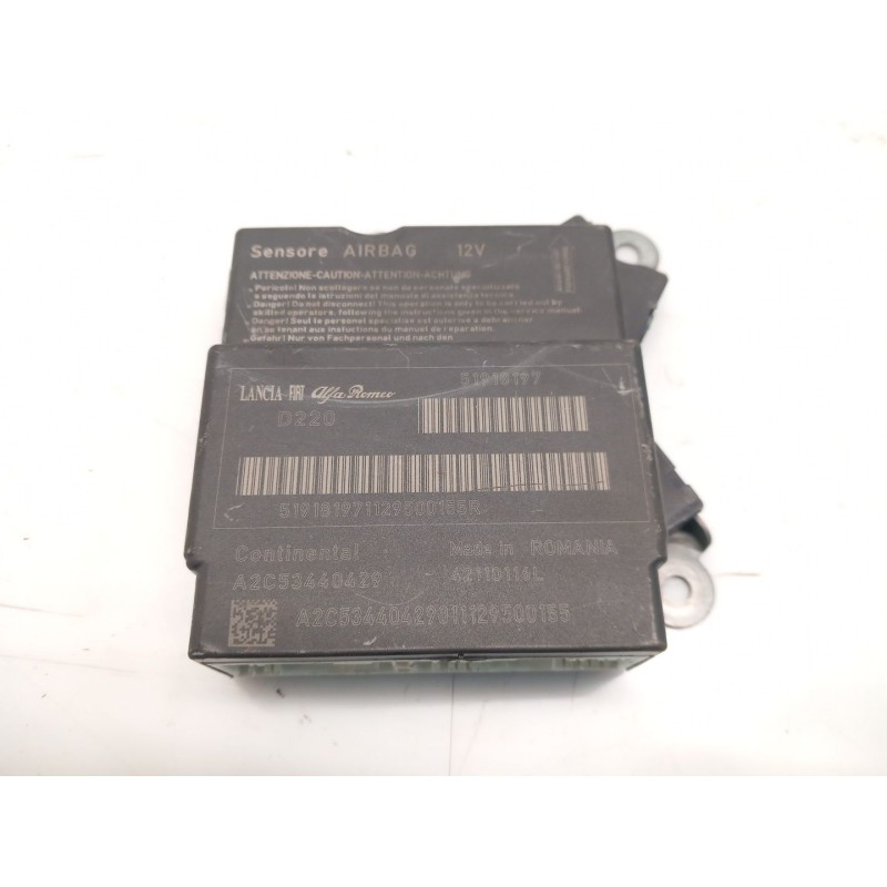 Recambio de centralita airbag para fiat punto (199_) 1.4 (199axb1a, 199bxb1a, 199bxb11, 199axb11) referencia OEM IAM 51918197  