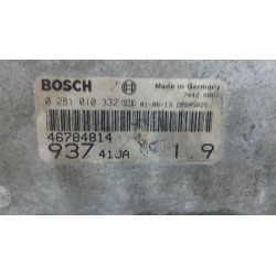 Recambio de centralita motor uce para alfa romeo 147 (190) 1.9 jtd impression referencia OEM IAM 0281010332 46784814 93741JA
