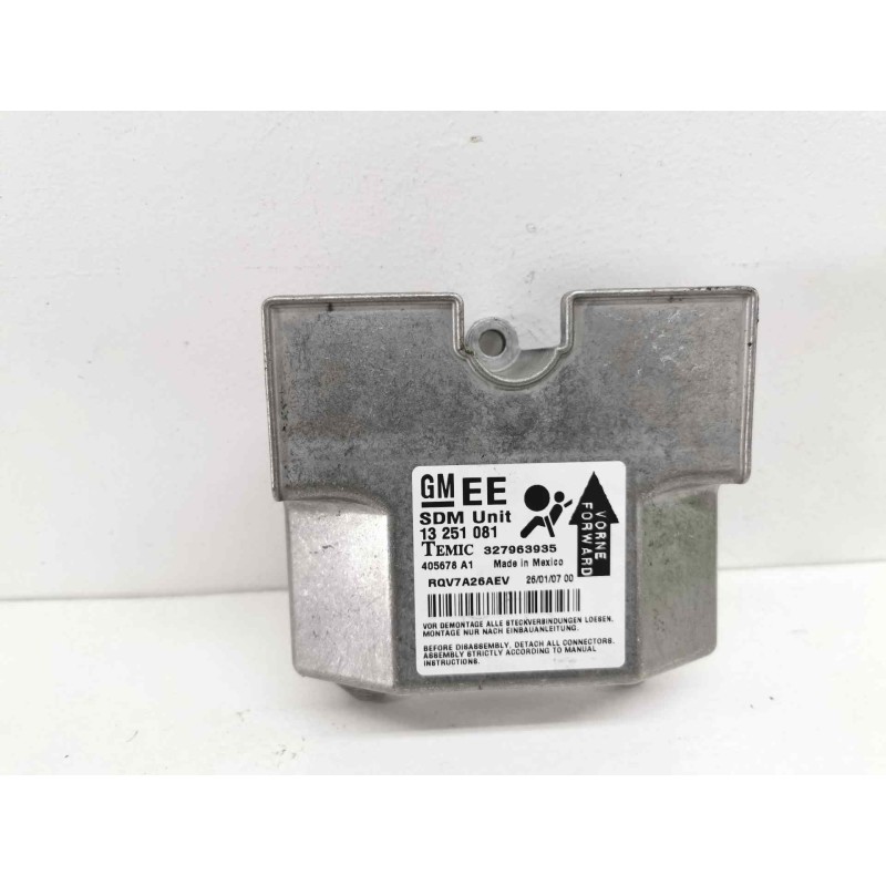 Recambio de centralita airbag para opel astra h ber. enjoy referencia OEM IAM 13251081 327963935 Recambio de centralita airbag para opel astra h ber. enjoy referencia OEM IAM 13251081 327963935