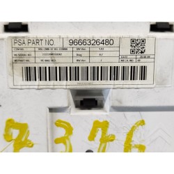 Recambio de cuadro instrumentos para citroën c5 berlina business referencia OEM IAM 9666326480  