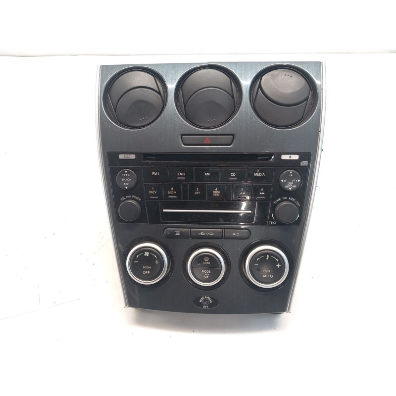 Recambio de sistema audio / radio cd para mazda 6 berlina (gg) 2.0 crtd 143 active (4-ptas.) referencia OEM IAM GR4B66DSX  