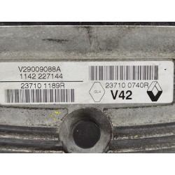 Recambio de centralita motor uce para dacia duster (hs_) 1.6 16v 4x4 referencia OEM IAM 237100740R 237101189R 