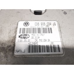 Recambio de centralita motor uce para seat cordoba (6l2) 2.0 referencia OEM IAM 036906034JG  6160125101