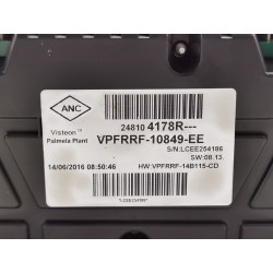 Recambio de cuadro instrumentos para renault clio iv (bh_) 0.9 tce 90 referencia OEM IAM 248104178R  VPFRRF10849EE