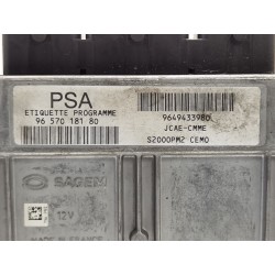 Recambio de centralita motor uce para citroën c3 i (fc_, fn_) 1.4 i referencia OEM IAM 9657018180/9649433980 215851708A 