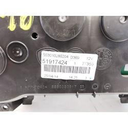 Recambio de cuadro instrumentos para fiat punto (199_) 1.3 d multijet referencia OEM IAM 51917424 5030010280204 