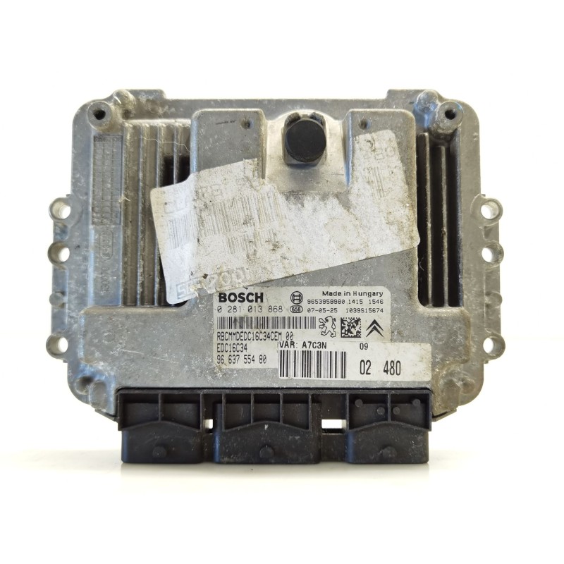 Engine control unit (ECU) Peugeot 207 sw (WK_) | Becerril Scrap Yard Engine control unit (ECU) Peugeot 207 sw (WK_) | Becerril Scrap Yard