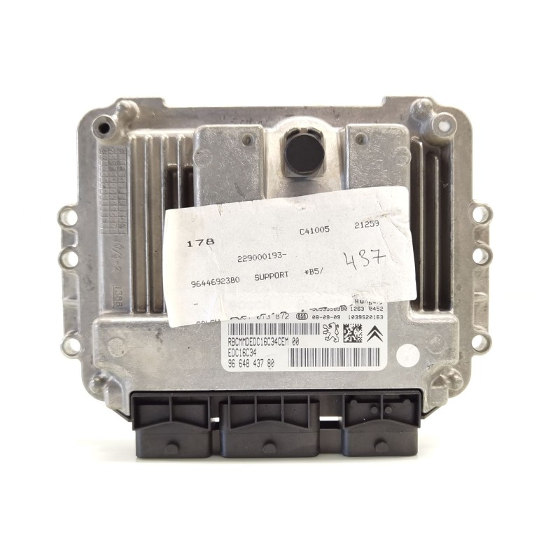 Engine control unit (ECU) CITROEN C4 berlina | Becerril Scrap Yard Engine control unit (ECU) CITROEN C4 berlina | Becerril Scrap Yard