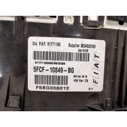 Recambio de cuadro instrumentos para fiat stilo (192) 1.9 120 dynamic multijet referencia OEM IAM 5FCF10849BG  