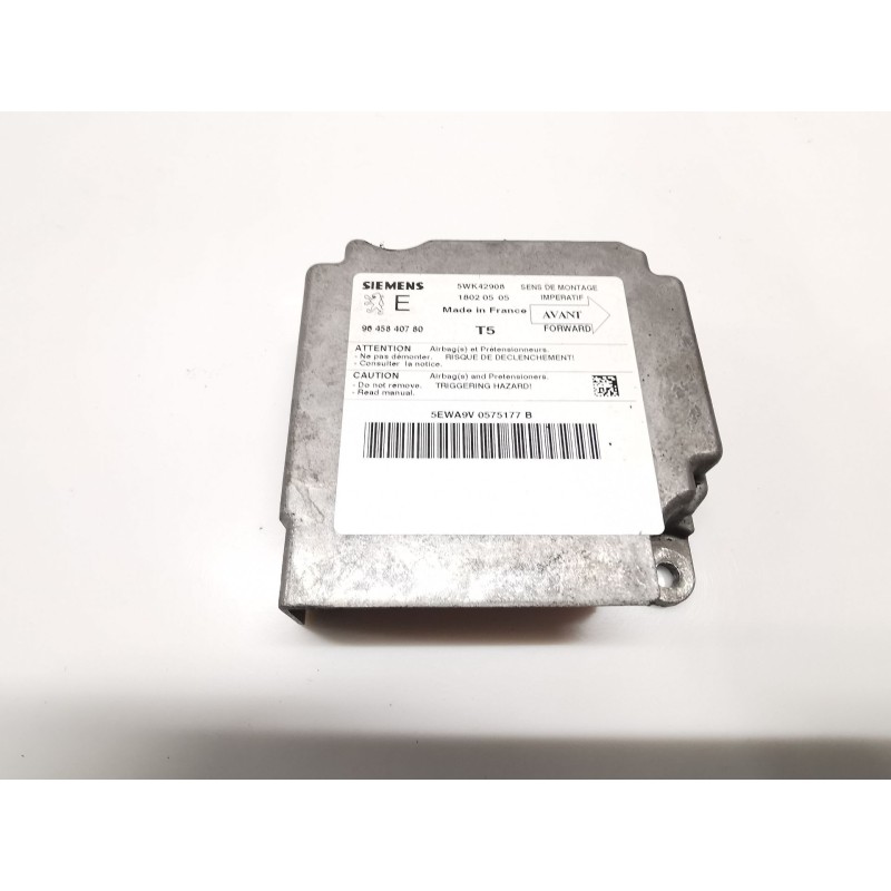 Airbag control unit Peugeot 307 break / sw (S1) | Becerril Scrap Yard Airbag control unit Peugeot 307 break / sw (S1) | Becerril Scrap Yard