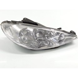 Recambio de faro derecho para peugeot 206 berlina look referencia OEM IAM 9628666780 89001966 