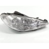 Recambio de faro derecho para peugeot 206 berlina look referencia OEM IAM 9628666780 89001966 