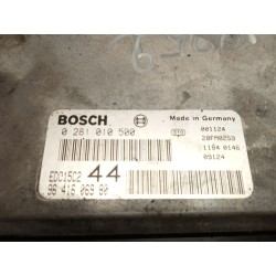 Recambio de centralita motor uce para peugeot 206 berlina referencia OEM IAM 9641606980 0281010500 