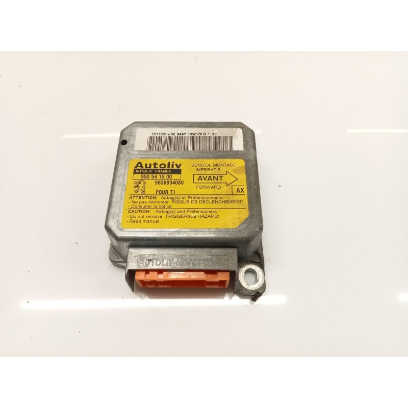 Recambio de centralita airbag para peugeot 206 berlina referencia OEM IAM 9636894080 550541500 