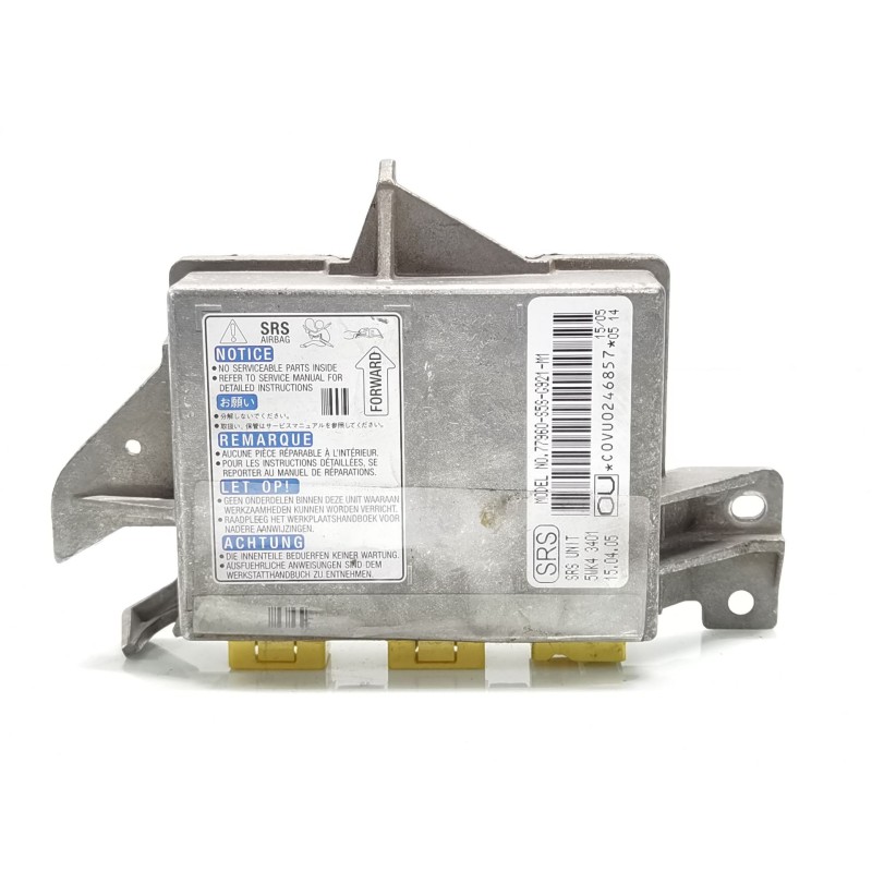 Recambio de centralita airbag para honda civic vii hatchback (eu, ep, ev) 1.6 i (ep2, eu8, eu6) referencia OEM IAM 77960S5SG921M