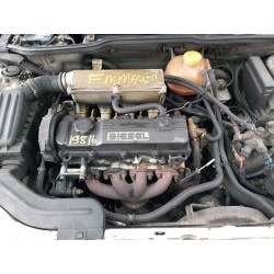 Detalhamento das peças para Opel corsa b (S93) 1.5 D (F08, F68, M68) Diesel do ano 1995 com motor 15 D