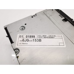 Sistema audio / radio CD 6J0035153B SEZ1Z2H5673041 | Desguace Becerril