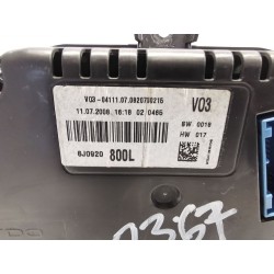 Recambio de cuadro instrumentos para seat ibiza (6j5) reference referencia OEM IAM 6J0920800L  