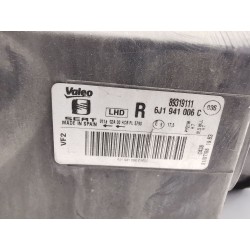 Right headlight Seat Ibiza (6J5) | Becerril Scrap Yard