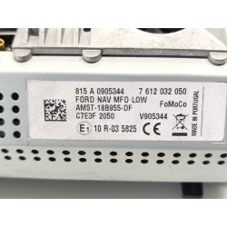 Recambio de pantalla multifunción para ford c-max (dm2) 2.0 tdci referencia OEM IAM AM5T18B955DF  