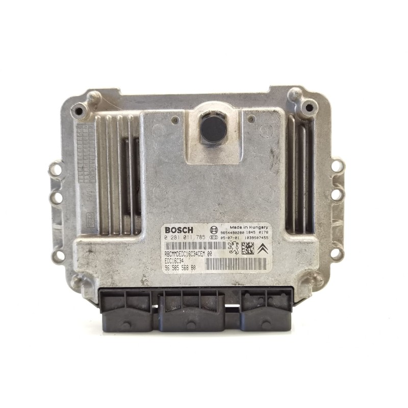 Recambio de centralita motor uce para citroën c2 sx referencia OEM IAM 9658556880/9654490280 0281011785 EDC16C34