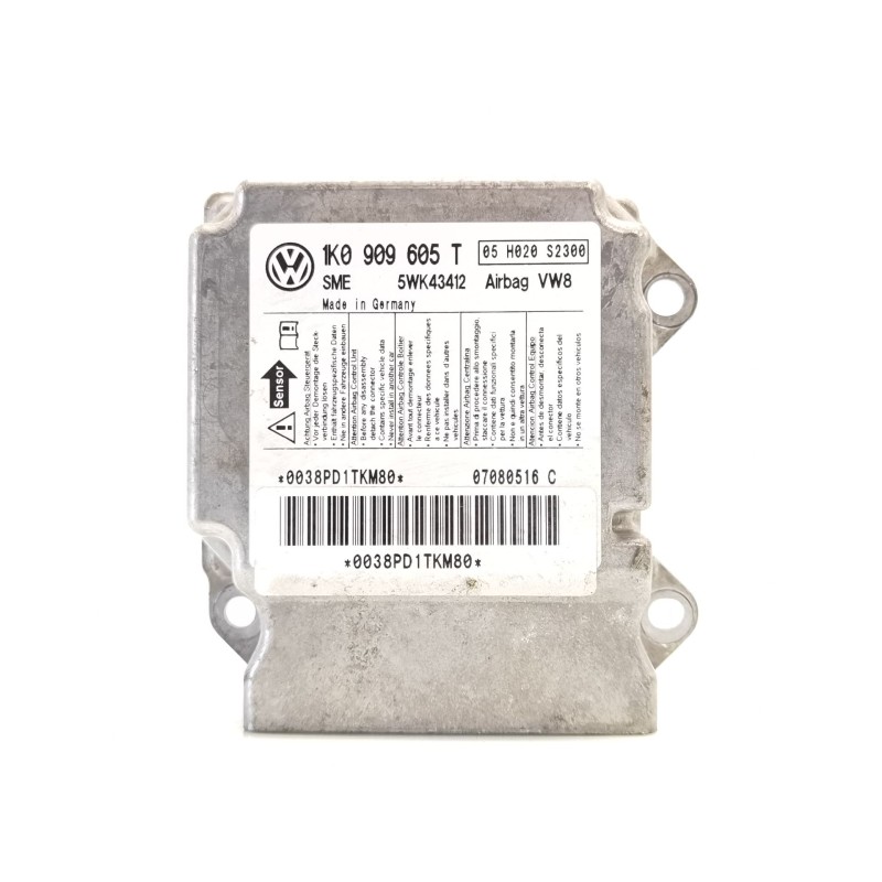 Airbag control unit Volkswagen Golf V (1K1) | Becerril Scrap Yard Airbag control unit Volkswagen Golf V (1K1) | Becerril Scrap Yard