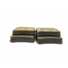 Recambio de pastillas de freno traseras para mercedes clase e (w210) berlina diesel 270 cdi (210.016) referencia OEM IAM   