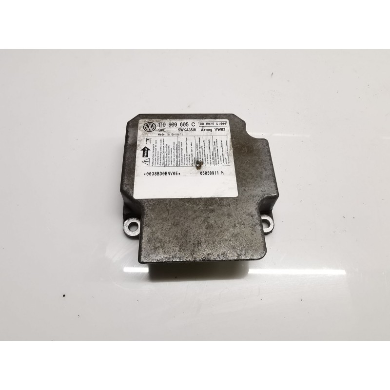 Recambio de centralita airbag para volkswagen touran (1t1) highline referencia OEM IAM 1t0909605C 5WK43518 