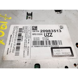 Sistema audio / radio CD 20983513 | Desguace Becerril