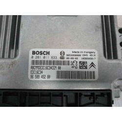 Recambio de centralita motor uce para peugeot 407 st confort referencia OEM IAM 9658945280 0281011633 EDC16C34
