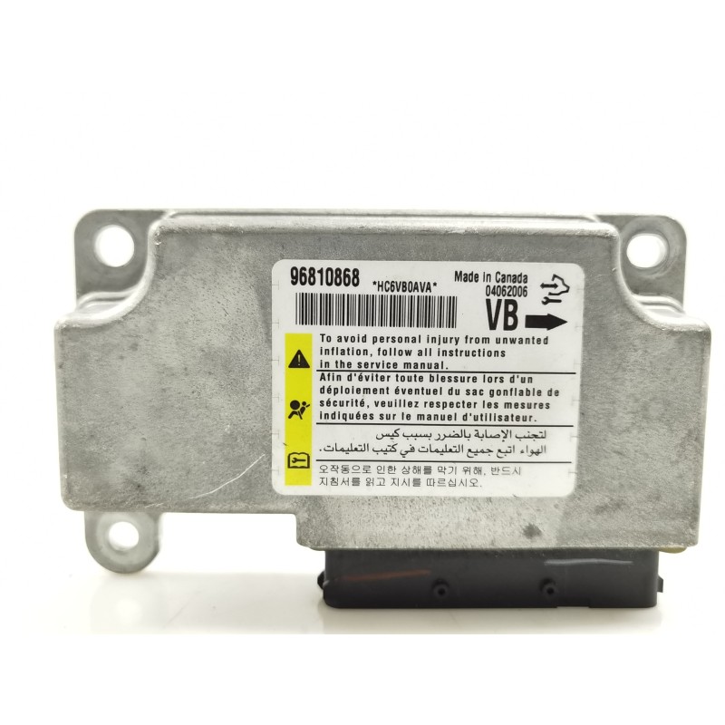 Recambio de centralita airbag para chevrolet captiva 2.0 vcdi lt referencia OEM IAM 96810868 Recambio de centralita airbag para chevrolet captiva 2.0 vcdi lt referencia OEM IAM 96810868