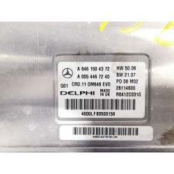 Recambio de centralita motor uce para mercedes-benz clase c (w204) c 220 cdi (204.008) referencia OEM IAM A6461504378 A005446724