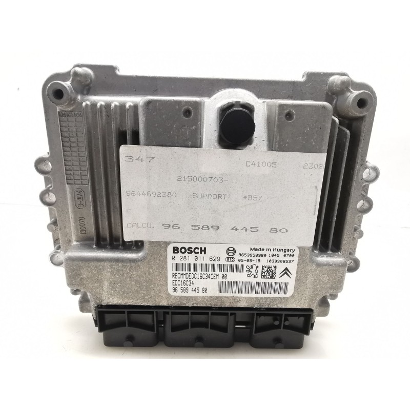 Recambio de centralita motor uce para citroën c4 berlina referencia OEM IAM 9661377280 0281011629 Recambio de centralita motor uce para citroën c4 berlina referencia OEM IAM 9661377280 0281011629