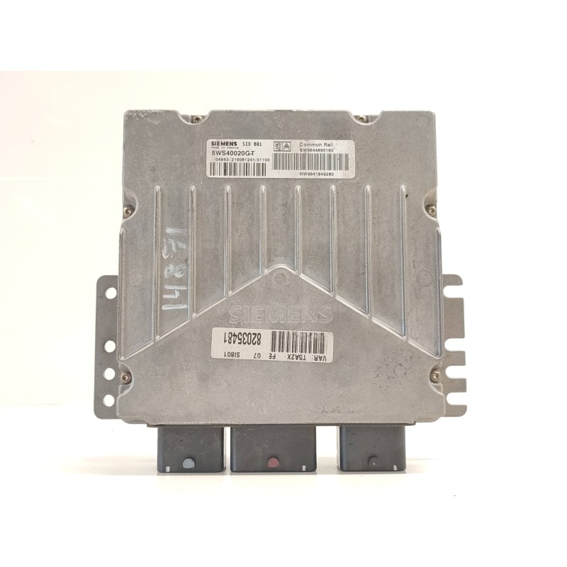 Engine control unit (ECU) Peugeot 307 (S1) | Becerril Scrap Yard Engine control unit (ECU) Peugeot 307 (S1) | Becerril Scrap Yard