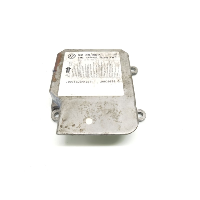 Recambio de centralita airbag para volkswagen polo iv sedán (9a4, 9a2, 9n2, 9a6) 1.9 sdi referencia OEM IAM 1C0909605K 5WK43125 Recambio de centralita airbag para volkswagen polo iv sedán (9a4, 9a2, 9n2, 9a6) 1.9 sdi referencia OEM IAM 1C0909605K 5WK43125