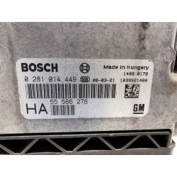 Recambio de centralita motor uce para opel vectra c berlina cosmo referencia OEM IAM 55566276 0281014449 
