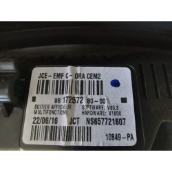 Recambio de pantalla multifunción para citroën berlingo multispace (b9) 1.6 hdi 90 4x4 referencia OEM IAM 9675859580  