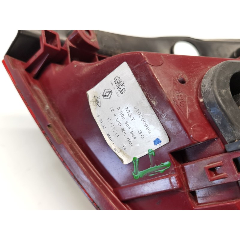 SPIEGEL LINKS FÜR Renault Clio 3 2009- Facelift Außenspiegel Elektrisch + Glas EUR 54,58 - DE