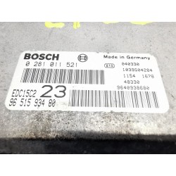 Recambio de centralita motor uce para citroën xsara picasso (n68) 2.0 hdi referencia OEM IAM 9651593480 `9640938680 